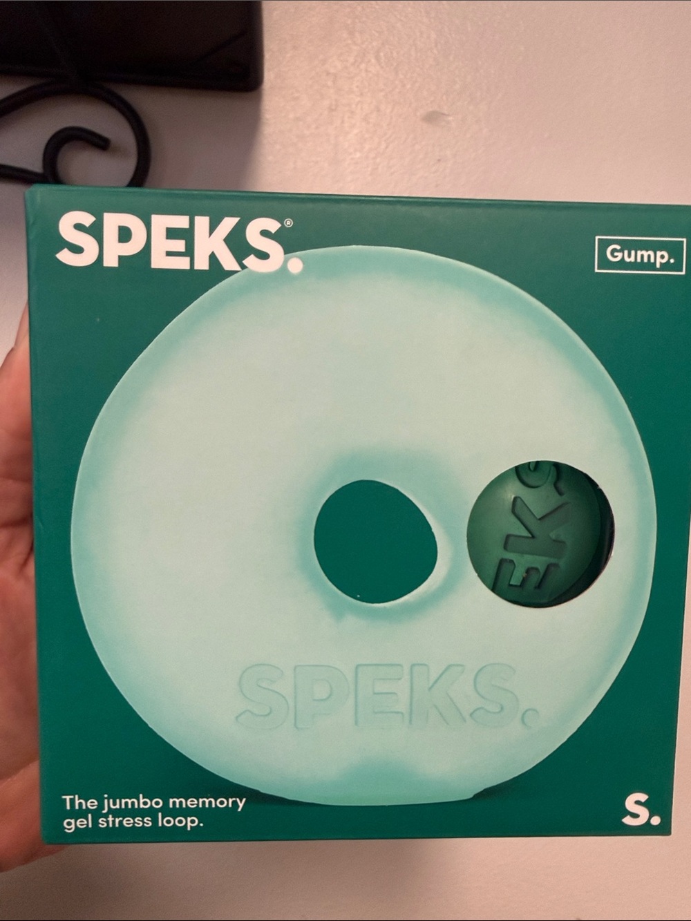 Jumbo Memory Gel Stress Loop - Teal